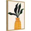 Amanti Art Peter the Plant by Eins Kubistika Canvas Wall Art Print Framed - 2 of 4