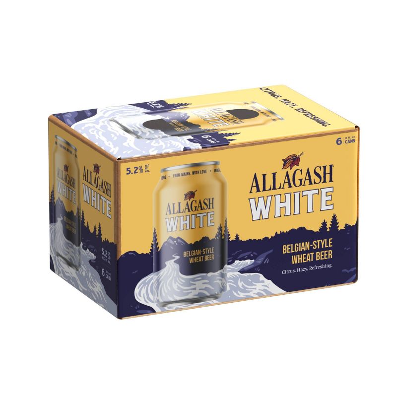 Allagash White Ale - 6pk/12 fl oz Cans, 2 of 8