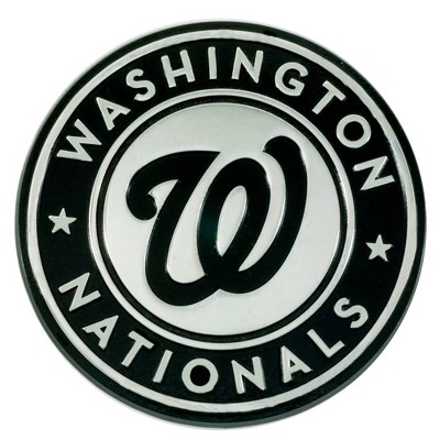 MLB Washington Nationals 3D Chrome Metal Emblem