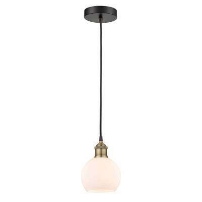 Athens - 1 Light Mini Pendant In Industrial Style-8.88 Inches Tall and 6 Inches Wide