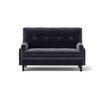 GDFStudio Uma Modern 55.11'' Convertible Corduroy Upholstered Loveseat Sofa - 3 of 4