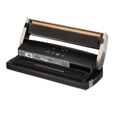 Hamilton Beach NutriFresh Black and Silver Vacuum Sealer