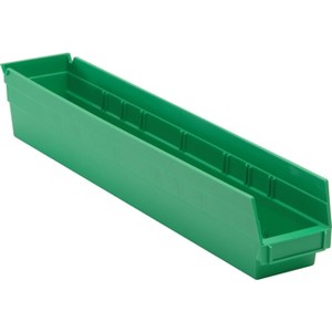 Quantum Storage Systems Economy Shelf Bin, 23-5/8"W X 4-1/8"D X 4"H - 1 of 2