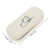 Unique Bargains Eyeglasses Case 6.3"x2.64"x1.46" Beige 1 Pc - 4 of 4