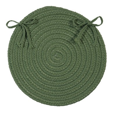 Colonial Mills Boca Raton - Moss Green Chair Pad, Set of 4