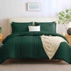 BAGOKIE 7-Piece Striped Bed in a Bag Comforter Set for All Season - 2 of 4