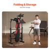 VEVOR Weight Bench, Multi-Functional Adjustable Weight Bench Press for Full Body Workout, 660lbs Exercise Sit up Bench, Black&Red - 4 of 4