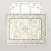 6x9 Boho Area Rug, Indoor Machine Washable Carpet for Living Room, Bedroom, Dining Room, Kitchen - 3 of 4