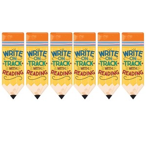 Eureka® Pencil Write on Track with Reading Bookmarks, 36 Per Pack, 6 Packs - 1 of 3