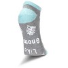 Memoi Women's No Place Like Gnome For The Holidays Low-Cut Non-Skid Socks Med Gray Heather 9-11 - 3 of 4