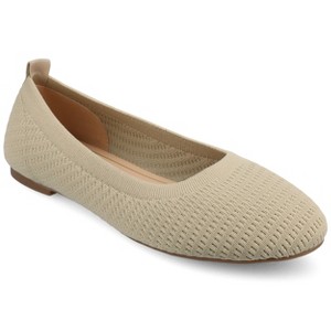 Journee Women's Maryann Medium and Wide Width Dress Flats - 1 of 4