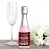 Big Dot of Happiness Flannel Fling Before the Ring - Mini Wine & Champagne Bottle Label Stickers - Buffalo Plaid Bachelorette Party Favor Gift - 16 Ct - 3 of 4