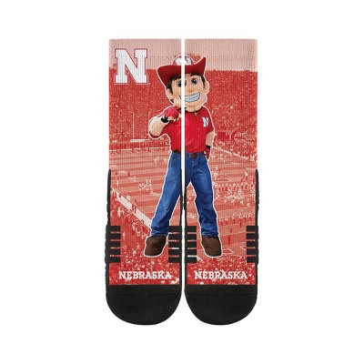 NCAA Nebraska Cornhuskers Custom Athletic Crew Socks