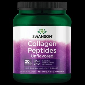 Swanson Collagen Peptides Unflavored 19.75 oz Pwdr. - 1 of 2