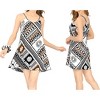 HAPPY BAY Women's Vacay Holiday Beach Summer Beachwear Sleeveless Casual Dress Honeymoon Nightshirts Mini Slip Nighty - 2 of 4