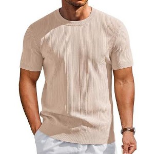 mens casual dress t-shirts Pxiakgy T shirt Mens Slim Fit Short Sleeve T Shirts Cotton Blended Soft Lightweight V Neck Crew Neck Men T Shirts Navy Blue + L, Men's men crew neck tshirts;mens under balzer shirt;mens waffle shirts;men summer shirt Men's Casual Button Down Shirt