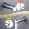 WOWOW Single Handle 5-Spray Shower Faucet 1.8 GPM with Tub Spout in Brushed Nickel - 3 of 4