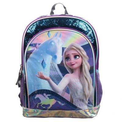 Disney Frozen 2 Glitter 16" Kids' Backpack - Navy