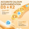 ZEBORA D3+K2: 5000 IU D3 + 100mcg K2 MK-7 for bone, teeth, heart & immune support – easy swallow, gluten-free - 120 caps - 3 of 4