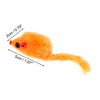 Unique Bargains Portable Mouse Shape Cat Teaser Toys 1 Pc - 2 of 3