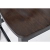 Jofran, Asbury Park Solid Acacia Farmhouse X Back Stool (Set of 2) - 4 of 4