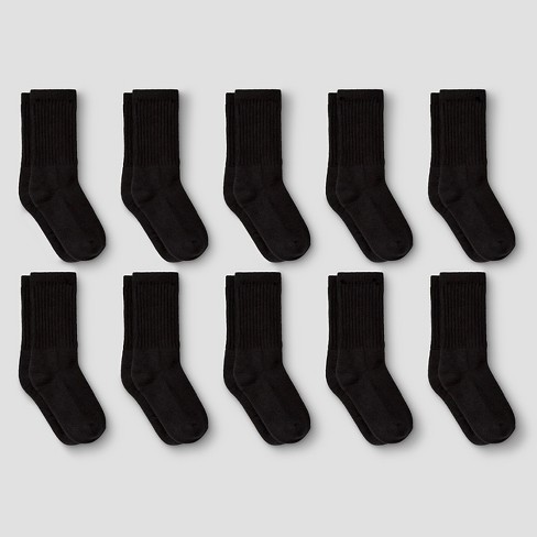 Men's Quarter Crew Cat Socks [6 Pack]