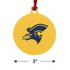 ETSU Secondary Logo Aluminum Holiday Christmas Tree Ornament - 3 of 4