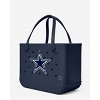 NFL Dallas Cowboys Original Bogg® Bag Tote Bag: Vinyl Hardside Shoulder Handbag - 2 of 4