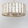 Maxim Lighting Miramar 4 - Light Pendant in  Capiz/Natural Aged Brass - 3 of 4