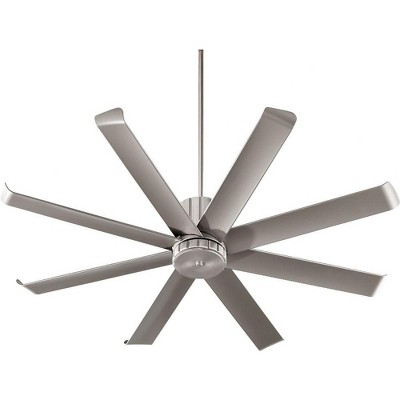 Quorum Lighting Proxima 60 8-Blade Satin Nickel DC Fan