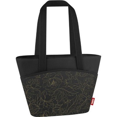 floral lunch tote