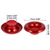Unique Bargains Aluminum Alloy Air Intake Turbo Decorative Cover 3" - 3 of 4