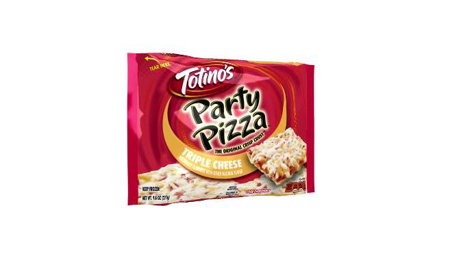 Totino's Triple Cheese Party Frozen Pizza - 9.8oz, 2 of 13, play video