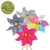 House of Marbles Windmill Pinwheel, Vibrant Colors, Wooden Rod, 18-inch, Ages 3+ - 2 of 3