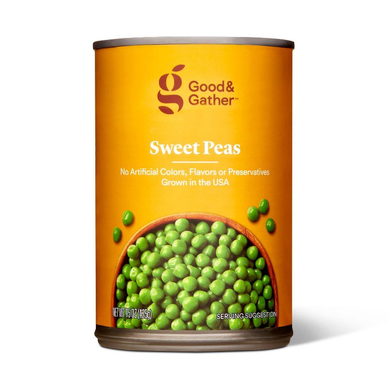 Sweet Peas 15oz - Good &#38; Gather&#8482;, 1 of 3
