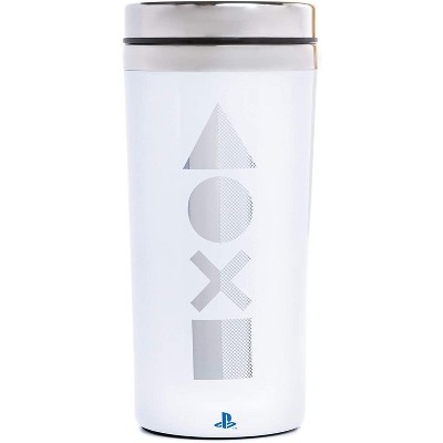 Paladone Products Ltd. PlayStation PS5 15 Ounce Stainless Steel Travel Mug