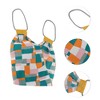 Unique Bargains Plaid Body Scrub Towel 1 Pc - 3 of 4