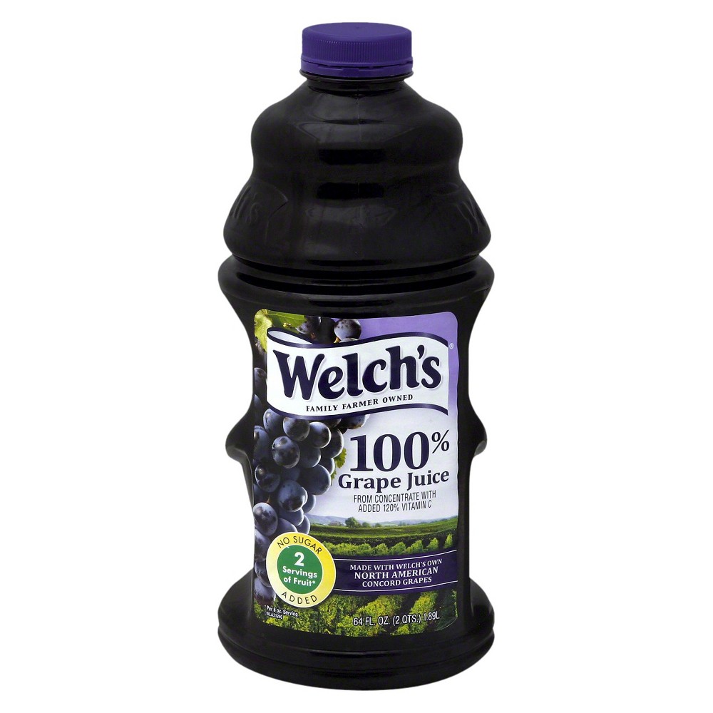 UPC 041800207503 product image for Welch's 100% Grape Juice - 64 fl oz Bottle | upcitemdb.com