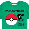 Boys' - Pokémon - Pokeball Trainer Short Sleeve Graphic T-Shirt - 2 of 4