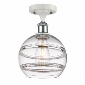 Rochester - 1 Light Semi-Flush Mount In Industrial Style-11.13 Inches Tall and 8 Inches Wide - 1 of 1
