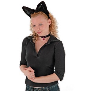 HalloweenCostumes.com    Black Cat Costume Accessory Kit, Black - 1 of 1