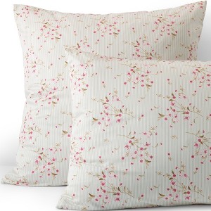 Lands' End 700 Thread Count Luxe Sateen Cotton No Iron Bed Pillow Sham - 1 of 4