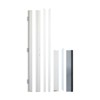 Lirago 36"x80" White Fiberglass Reinforced Composite Entrance Door with 4-9/16" Frame - 4 of 4