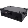 ProX Flight Style Road Case Fits Pioneer DDJ-FLX10 and AlphaTheta DDJ-GRV6, Black on Black With Sliding Laptop Shelf & Wheels Black - 2 of 3