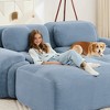 Aukfa Modular Corduroy Sectional Sofa with Ergonomic Support - Pet Friendly, Easy Assembly, Non-Slip Base Design - 4 of 4