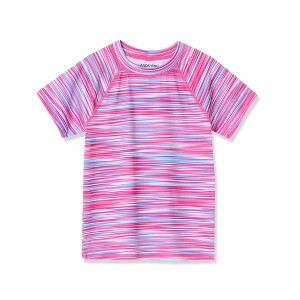 Lands' End Kids Graphic Mock Neck UPF 50 Sun Protection Rash Guard - 1 of 2