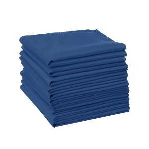 Unique Bargains Party Wedding Restaurant Cocktail Banquet Sateen Napkins 12 x 12 Inches 12 Pcs - 1 of 4