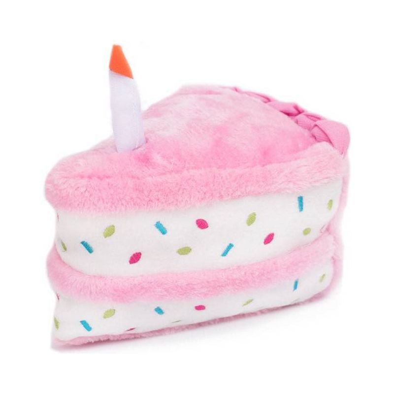 ZippyPaws Birthday Cake Dog Toy, 1 of 12