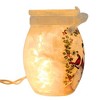 Stony Creek 4.0 Inch Happy Snowman Small Pre-Lit Jar Christmas Lighted Glass Accent , Christmas Decor Lighted Decorative Jar (1PC) - 4 of 4