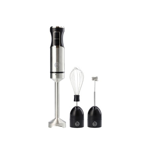 Commercial Chef Immersion Multi-purpose Hand Blender With 8 Speeds 500w,  Black : Target